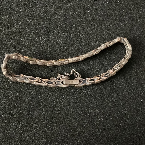 *Vintage 925 multi gem 7” Bracelet - Picture 4 of 6